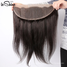 Stock Price Straight Wave Natural Frontal 13*4 Free Part Swiss Lace Ponytail Cuticle Aligned Hair Wholesale